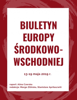 PRASÓWKA GRUPY REGIONALNEJ EUROPY ŚRODKOWO-WSCHODNIEJ - 13-19 maja 2019 r.