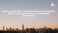 How a clash over the debt ceiling in the federal budget can lead to the US government shutdown?